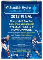 Camanachd Cup Final Poster 2013
