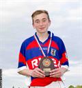Ruaridh Anderson 2016 Strathdearn Sixes Player of the Tournament Click for full size image